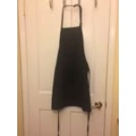 Chef Revival Navy Blue Poly-Cotton Customizable Bib Apron with 1 Pocket - 30 Chef Revival Navy Blue Poly-Cotton Customizable Bib Apron with 1 Pocket - 30