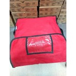 Choice Customizable Insulated Pizza Delivery Bag Red Nylon 20 1/2 Choice Customizable Insulated Pizza Delivery Bag Red Nylon 20 1/2
