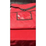 Choice Customizable Insulated Pizza Delivery Bag Red Nylon 20 1/2 Choice Customizable Insulated Pizza Delivery Bag Red Nylon 20 1/2