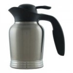 Service Ideas ErgoServ® 2.5 Liter Stainless Steel Lined Commercial Airpot with Lever 10-00181-000