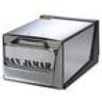 San Jamar H3001XC Fullfold Countertop Napkin Dispenser - Chrome Face with Chrome Body San Jamar H3001XC Fullfold Countertop Napkin Dispenser - Chrome Face with Chrome Body