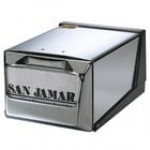 San Jamar H3001XC Fullfold Countertop Napkin Dispenser - Chrome Face with Chrome Body San Jamar H3001XC Fullfold Countertop Napkin Dispenser - Chrome Face with Chrome Body