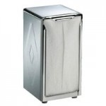San Jamar H3001XC Fullfold Countertop Napkin Dispenser - Chrome Face with Chrome Body San Jamar H3001XC Fullfold Countertop Napkin Dispenser - Chrome Face with Chrome Body