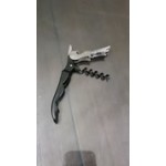 Acopa Waiter's Corkscrew with Black Metal Handle