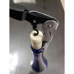 Acopa Waiter's Corkscrew with Black Metal Handle