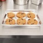 Vollrath 5220 Wear-Ever Aluminum Bun/Sheet Pan - 1/4 Size, 16 Gauge, Curled Rim, 9 1/2 Vollrath 5220 Wear-Ever Aluminum Bun/Sheet Pan - 1/4 Size, 16 Gauge, Curled Rim, 9 1/2