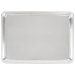 Vollrath 5220 Wear-Ever Aluminum Bun/Sheet Pan - 1/4 Size, 16 Gauge, Curled Rim, 9 1/2 Vollrath 5220 Wear-Ever Aluminum Bun/Sheet Pan - 1/4 Size, 16 Gauge, Curled Rim, 9 1/2