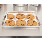 Vollrath 5220 Wear-Ever Aluminum Bun/Sheet Pan - 1/4 Size, 16 Gauge, Curled Rim, 9 1/2 Vollrath 5220 Wear-Ever Aluminum Bun/Sheet Pan - 1/4 Size, 16 Gauge, Curled Rim, 9 1/2