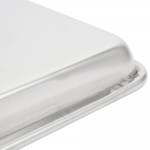 Vollrath 5220 Wear-Ever Aluminum Bun/Sheet Pan - 1/4 Size, 16 Gauge, Curled Rim, 9 1/2 Vollrath 5220 Wear-Ever Aluminum Bun/Sheet Pan - 1/4 Size, 16 Gauge, Curled Rim, 9 1/2