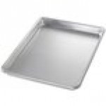 Vollrath 5220 Wear-Ever Aluminum Bun/Sheet Pan - 1/4 Size, 16 Gauge, Curled Rim, 9 1/2 Vollrath 5220 Wear-Ever Aluminum Bun/Sheet Pan - 1/4 Size, 16 Gauge, Curled Rim, 9 1/2