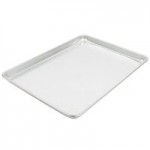 Vollrath 5220 Wear-Ever Aluminum Bun/Sheet Pan - 1/4 Size, 16 Gauge, Curled Rim, 9 1/2 Vollrath 5220 Wear-Ever Aluminum Bun/Sheet Pan - 1/4 Size, 16 Gauge, Curled Rim, 9 1/2