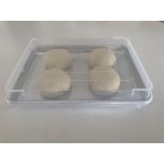 Vollrath 5220 Wear-Ever Aluminum Bun/Sheet Pan - 1/4 Size, 16 Gauge, Curled Rim, 9 1/2 Vollrath 5220 Wear-Ever Aluminum Bun/Sheet Pan - 1/4 Size, 16 Gauge, Curled Rim, 9 1/2