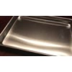 Vollrath 5220 Wear-Ever Aluminum Bun/Sheet Pan - 1/4 Size, 16 Gauge, Curled Rim, 9 1/2 Vollrath 5220 Wear-Ever Aluminum Bun/Sheet Pan - 1/4 Size, 16 Gauge, Curled Rim, 9 1/2