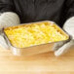 Vollrath 49434 Miramar® Display 2.8 Qt. Tri-Ply Stainless Steel Roasting Pan - 11 5/8