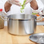 Vollrath / Lincoln 3903 Optio 10 Qt. Sauce Pot with Cover