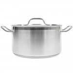 Vollrath / Lincoln 3903 Optio 10 Qt. Sauce Pot with Cover