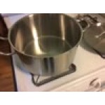 Vollrath / Lincoln 3903 Optio 10 Qt. Sauce Pot with Cover