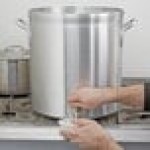 Vollrath 68641 Wear-Ever Classic Select 40 Qt. Heavy Duty Aluminum Stock Pot with Faucet