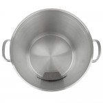 Vollrath 68641 Wear-Ever Classic Select 40 Qt. Heavy Duty Aluminum Stock Pot with Faucet