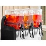 Narvon Triple 3 Gallon Bowl Refrigerated Beverage Dispenser - 115V Narvon Triple 3 Gallon Bowl Refrigerated Beverage Dispenser - 115V