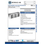Beverage-Air BB94HC-1-FG-S 95