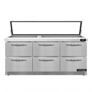Continental Refrigerator SW72N30M-HGL-FB-D 72 Continental Refrigerator SW72N30M-HGL-FB-D 72