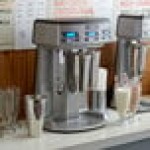 Waring WDM360TX Triple Spindle Three Speed Drink Mixer with Timer - 120V, 1125W
