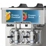 Spaceman 6455-CL 17 Qt. Double Countertop Slushy / Granita Frozen Drink Machine - 115V Spaceman 6455-CL 17 Qt. Double Countertop Slushy / Granita Frozen Drink Machine - 115V