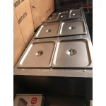 Eagle Group SHT3 Liquid Propane Steam Table Three Pan - All Stainless Steel - Open Well Eagle Group SHT3 Liquid Propane Steam Table Three Pan - All Stainless Steel - Open Well