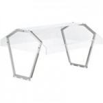 ServIt Three Pan Sealed Well Electric Steam Table with Partially Enclosed Base - 120V, 1500W