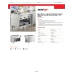 ServIt Three Pan Sealed Well Electric Steam Table with Partially Enclosed Base - 120V, 1500W