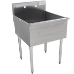 Advance Tabco 6-41-36 One Compartment Stainless Steel Commercial Sink - 36