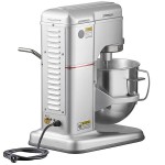 Estella EMIX8 Silver 8 Qt. Programmable Bowl Lift Countertop Mixer with Standard Accessories - 120V, 4/5 hp Estella EMIX8 Silver 8 Qt. Programmable Bowl Lift Countertop Mixer with Standard Accessories - 120V, 4/5 hp