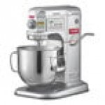 Estella EMIX8 Silver 8 Qt. Programmable Bowl Lift Countertop Mixer with Standard Accessories - 120V, 4/5 hp Estella EMIX8 Silver 8 Qt. Programmable Bowl Lift Countertop Mixer with Standard Accessories - 120V, 4/5 hp