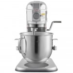 Estella EMIX8 Silver 8 Qt. Programmable Bowl Lift Countertop Mixer with Standard Accessories - 120V, 4/5 hp Estella EMIX8 Silver 8 Qt. Programmable Bowl Lift Countertop Mixer with Standard Accessories - 120V, 4/5 hp