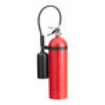 Buckeye 15 lb. Carbon Dioxide BC Fire Extinguisher - Rechargeable Untagged - UL Rating 10-B:C