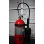 Buckeye 15 lb. Carbon Dioxide BC Fire Extinguisher - Rechargeable Untagged - UL Rating 10-B:C