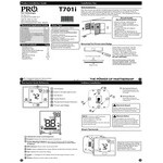 Pro1 700 Family WiFi-Enabled Programmable 1H / 1C Digital Thermostat T701i - 24V Pro1 700 Family WiFi-Enabled Programmable 1H / 1C Digital Thermostat T701i - 24V