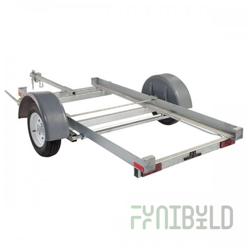 PolyJohn TU02-1000 PJN3 Double Portable Restroom Trailer