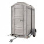 PolyJohn TU02-1000 PJN3 Double Portable Restroom Trailer