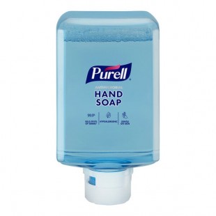 PURELL® 8383-02 ES10 1,200 mL Fragrance-Free Antimicrobial Foaming Hand Soap - 2/Case PURELL® 8383-02 ES10 1,200 mL Fragrance-Free Antimicrobial Foaming Hand Soap - 2/Case