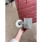Bobrick B-6637 Recessed Toilet Tissue Dispenser with Storage for Extra Roll with Satin Finish