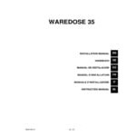 Seko WareDose 35 DL WDE35001H00MUC0 Warewashing Dosing System for Dry Detergent and Liquid Rinse