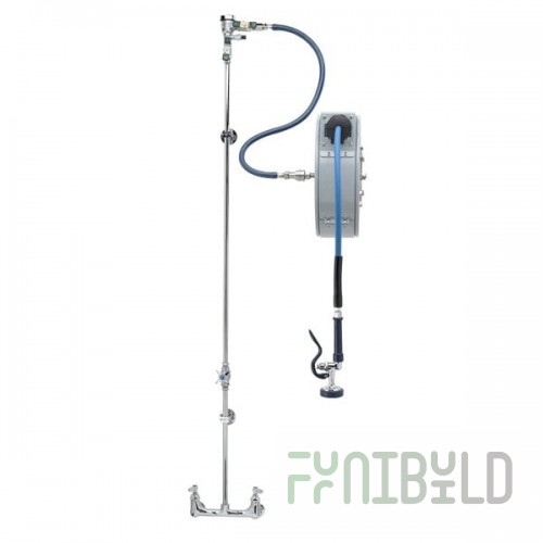 T&S B-1433-01M-QDS 35' Open Hose Reel with 8