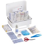 First Aid Only 91150 Light Duty 10-Person Vehicle First Aid Kit with Plastic Case