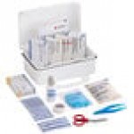 First Aid Only 91150 Light Duty 10-Person Vehicle First Aid Kit with Plastic Case