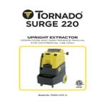 Tornado Surge 220 200-G15-U Heated Carpet Extractor - 15 Gallon Tornado Surge 220 200-G15-U Heated Carpet Extractor - 15 Gallon