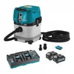 Makita 40V MAX XGT GCV02PMX 2.1 Gallon Lithium Ion Cordless Brushless Dry Dust Extractor / Vacuum Kit with HEPA Filtration and AWS Capability - 4.0 Ah Makita 40V MAX XGT GCV02PMX 2.1 Gallon Lithium Ion Cordless Brushless Dry Dust Extractor / Vacuum Kit with HEPA Filtration and AWS Capability - 4.0 Ah