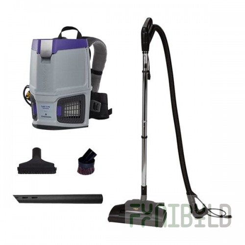ProTeam GoFit® 3 PH 107770 3 Qt. Backpack Vacuum with Commercial Power Nozzle Kit - 120V