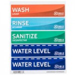 Noble Chemical 1 Gallon / 128 oz. Bacti-Free Concentrated Third Sink Sanitizer - 4/Case